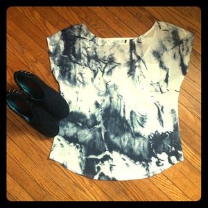 Kirra Indigo Tie Dyed Top
